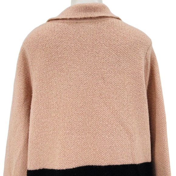 Torrid Women's Button Closure Pockets Long Black/Pink Sweater Size 2X - Picture 7 of 12